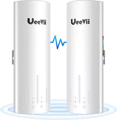 UeeVii 2pack 3KM 5.8G 300Mbp Gigabit Outdoor CPE Wireless Wifi Bridge High Speed • $69.99