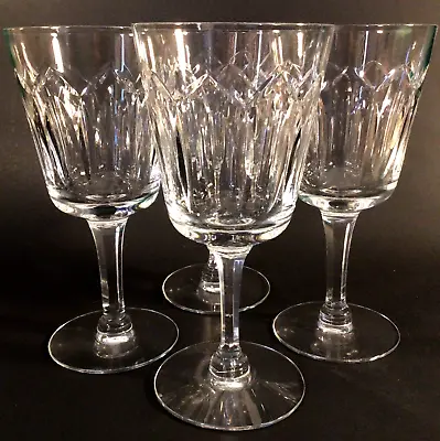 Seneca Crystal Water Glasses Cambridge 7  Set Of 4 • $49