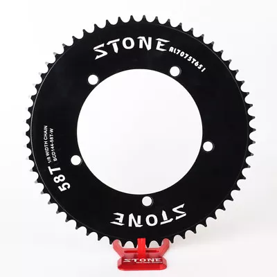 Bicycle Fixed Gear Chainring  65T 68T 70T For 1/8  Chain BCD144 Fixed Track Bike • $56.04