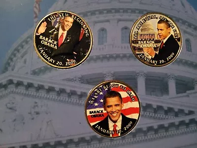 The Obama Inaugural Collection Colorized Kennedy Half Dollars • $15