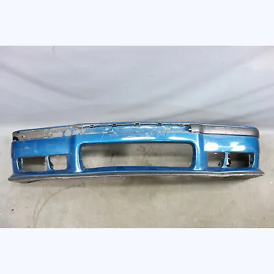 Damaged 1995-1999 BMW E36 3-Series ///M Tech M3 Front Bumper Cover Blue OEM • $112.50