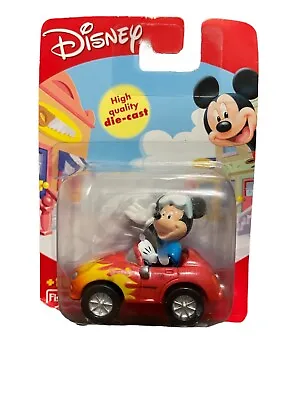 Fisher Price Disney Mickey Diecast Car 2000 Vehicle Mattel House Of Mouse • $8.49