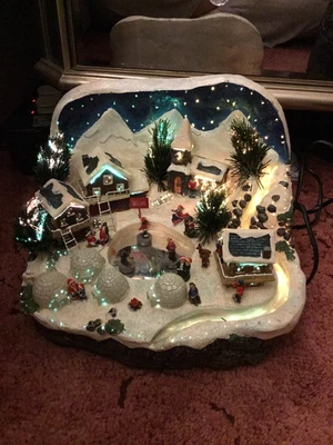 £40 • Buy 3x Fibre Optic Christmas Villages - Please Read Description
