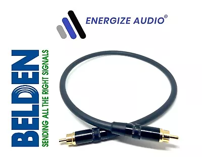 £20.95 • Buy Digital Coax Cable Belden 1694a Neutrik RCA 75ohm RCA - RCA NYS373 Coaxial Dig