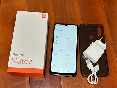 Xiaomi Redmi Note 7 M1901F7G 64 GB Unknown Carrier Fair Condition UNLOCKED • $65