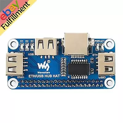 5V Ethernet USB HUB Shield Kit For Raspberry Pi Zero 2 W WH 3 Model B 4 4GB 8GB • $29.15