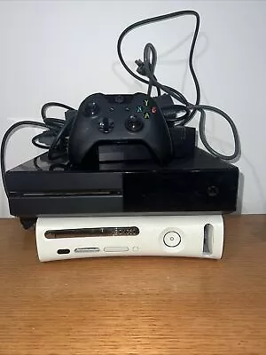 Xbox 360 & Xbox 1 Faulty For Parts Xbox And Controller. Power Cords Included • $110