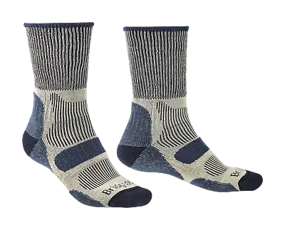 Bridgedale Coolmax Comfort Boot Socks 710510/464 Indigo NEW • $23.02