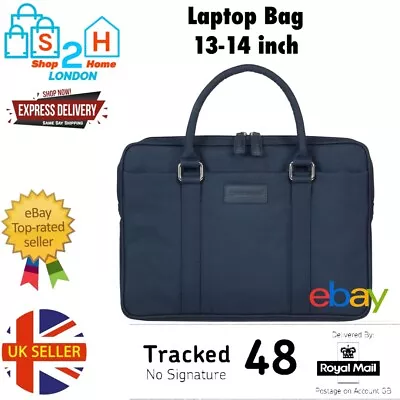 Laptop Messenger Bag Shoulder Strap Sleeve Case Cover For 13-14inch Ipads Hand • £17.65