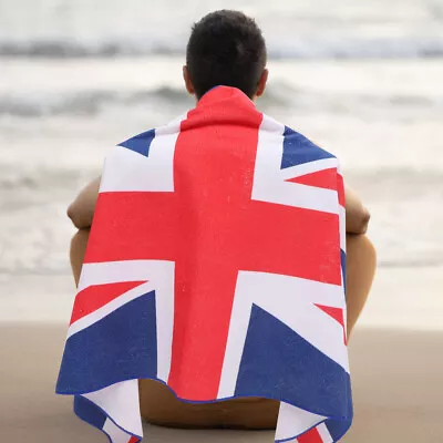 Thin Beach Towels Printed Beach Towels Travel Accessories Union Jack Extra • £15.48