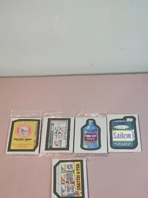 Lot Of 5 Chrome Wacky Packages New Sealed Packaging • $15