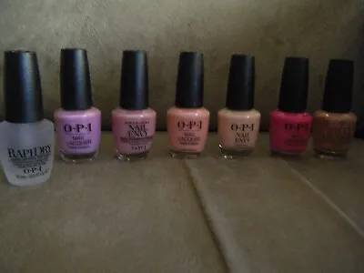 OPI Nail Polish And Nail Envy Collection In Shades Of Pink - Unused • £40