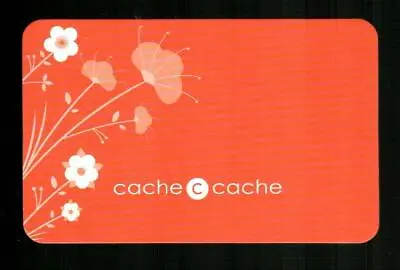 CACHE CACHE ( France ) White Flowers Gift Card ( $0 )  • $2.50