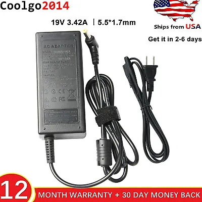 65W PA-1700-02 AC Adapter For Acer Laptop Aspire Series Charger 5.5*1.7mm 19V • $11.49