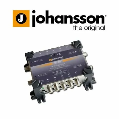 Johansson 9740 SCR 5 Inputs- 4 Outputs OLT Unicable Multiswitch • £79.95