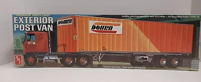 AMT T532 1/25 Scale Dohrn Fruehauf 40ft Exterior Post Van Trailer Model Kit  • $49.99