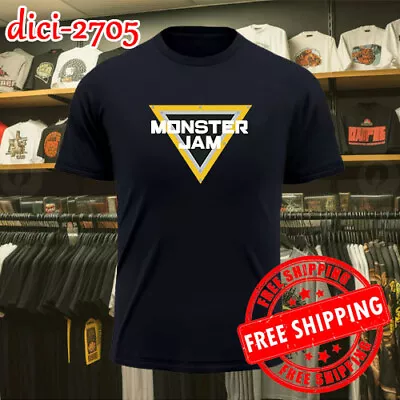 MONSTER JAM Edition Design Logo Men's T Shirt Free Shipping !! • $26