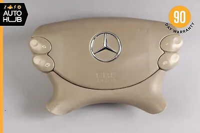 Mercedes R230 SL500 SL55 AMG CLK500 E350 Steering Wheel Airbag Air Bag Beige OEM • $149.40