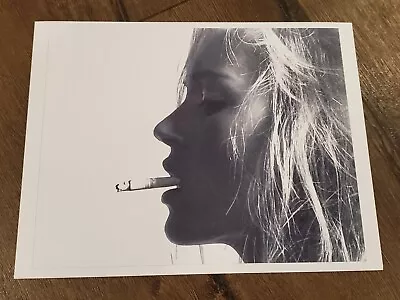 KATE MOSS Art Print Photo Rare 8  X 10  Poster Model Hot Smoking Cigarette  • £8.54