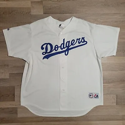 Dodgers Majestic Garciaparra Jersey XL • $39.99