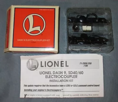 $20 • Buy Lionel 22958 (610-8221-551) Dash 9 / SD-40 (Pullmor) Electro-Coupler Kit 1998