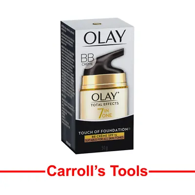 Olay Total Effects 7 In One Touch Of Foundation Face Cream BB Crme SPF 15 50g • $18.98
