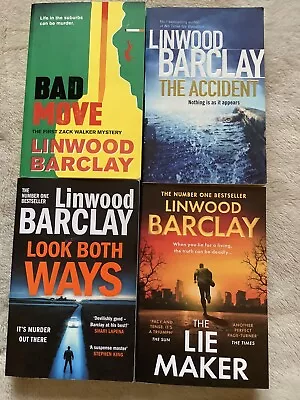 4 X Linwood Barclay Paperback Books - (Bundle Job Lot) #C457 • £6.25