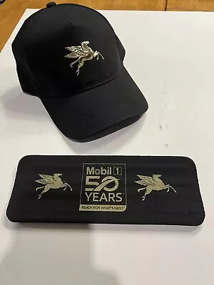 Mobil 1 Racing Hat Golden Anniversary 50 Years W/Coozie Rare • $29.99