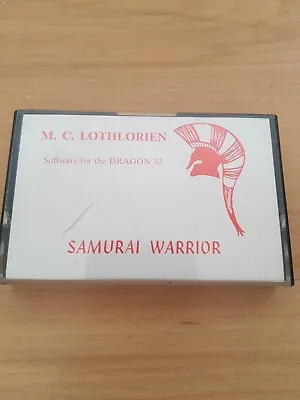 £50 • Buy Dragon 32 SAMURAI WARRIOR Rare Game Only One On Ebay