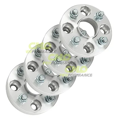 4pc Hub Centric Wheel Spacers 4x100 56.1 CB 12X1.5 25MM 1 Inch Mini Cooper JCW • $76.90