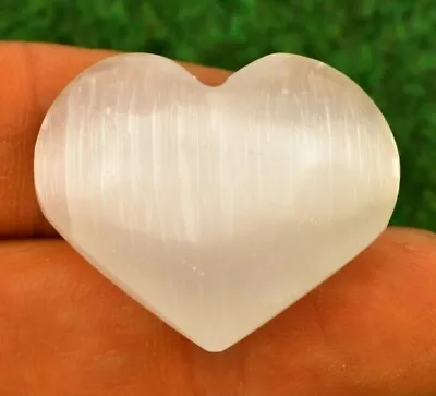 £3.99 • Buy 1 Selenite Crystal Heart A Grade Healing Wand Chakra Meditation Cheapest Price✔ 