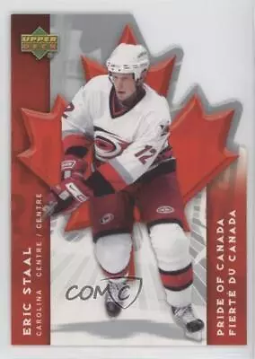 2007-08 Upper Deck McDonald's Pride Of Canada Eric Staal #PC5 • $0.99