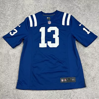 Indianapolis Colts TY Hilton #13 Jersey Mens Medium Blue On Field NFL Football • $27.95