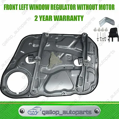Front Left Side Window Regulator W/ Panel For Hyundai I30 FD 2007-2012 No Motor • $87.35