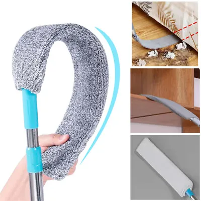 £7.99 • Buy Retractable Gap Cleaning Duster Flexible Telescopic Dust Brush With Long Handle.