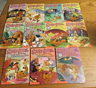 Lot Of 11 Scooby Doo And You! Collect The Clues More Young Readers Scholastic • $16.95