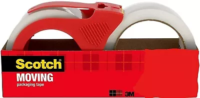 Scotch Tape Moving Packaging Shipping Grip Dispenser & Refill 1.88 In X 54.6 Yd • $11.99