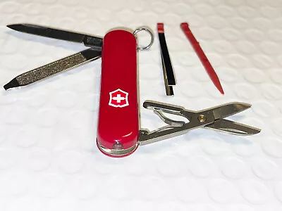 NEW In Box Victorinox Swiss Army 58mm Knife SWISS LITE EIFFEL White LED 0.6228TE • $44