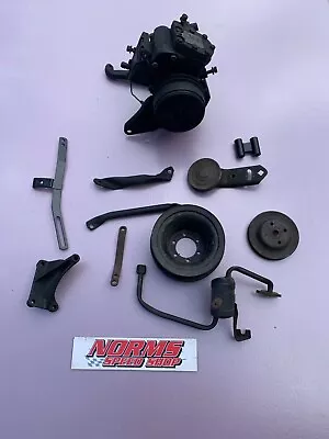 Mopar 383 400  A/C Compressor Pump Pulley Bracket Set 1967 1968  B C Body  • $395