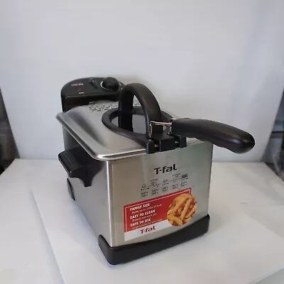 T-FAL - Easy Pro Deep Fryer - Enameled Easy Clean Thermostat - NEW IN PLASTIC! • $55