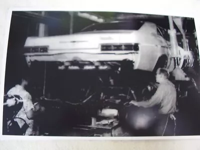 1966 Chevrolet  Assembly Line   Impala?  11 X 17  Photo  Picture • $27.32