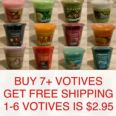 $2.79 • Buy Yankee Candle 1.75 Oz Small Sampler Votive Scented Mini Candle U Choose Pick Any