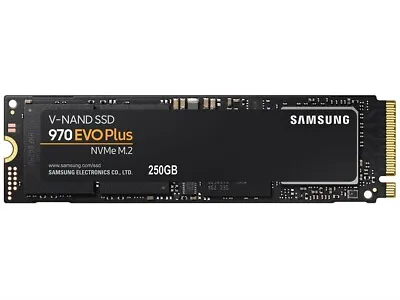 $58 • Buy Samsung 970 EVO Plus NVMe M.2 SSD 250GB MZ-V7S250BW