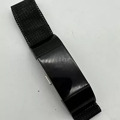 Fitbit Charge HR 2 FB407 Activity Tracker Adjustable Metal Mesh Band Working • $18.99