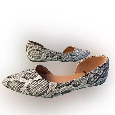 H&M Snakeskin / Reptile Print Flats. EUC Size EU 38 / US 7.5 • $22.40