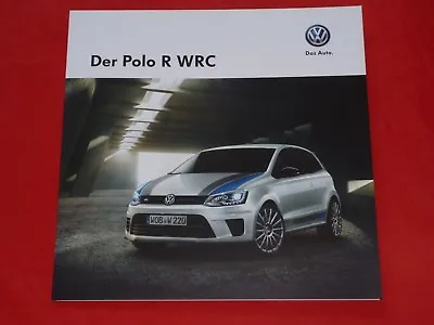 VW Polo V Type 6R R WRC Brochure Brochure Brochure + Price List Price List 2012 • $10.68