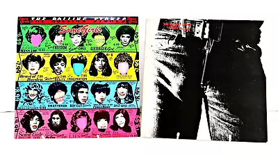 The Rolling Stones – Sticky Fingers + Some Girls 2x Vinyl LP VG • $120