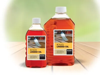 Barrettine Boiled Linseed Oil - Natural Water Resistant Finish - All Sizes • £7.36