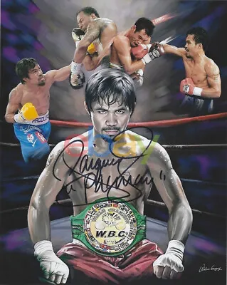 Manny Pacquiao Boxing Signed 8x10 Autographed Photo Reprint • $19.95