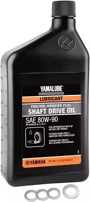 Yamaha ACC-SHAFT-LU-00 Friction Modified 80W90 GEAR OIL • $18